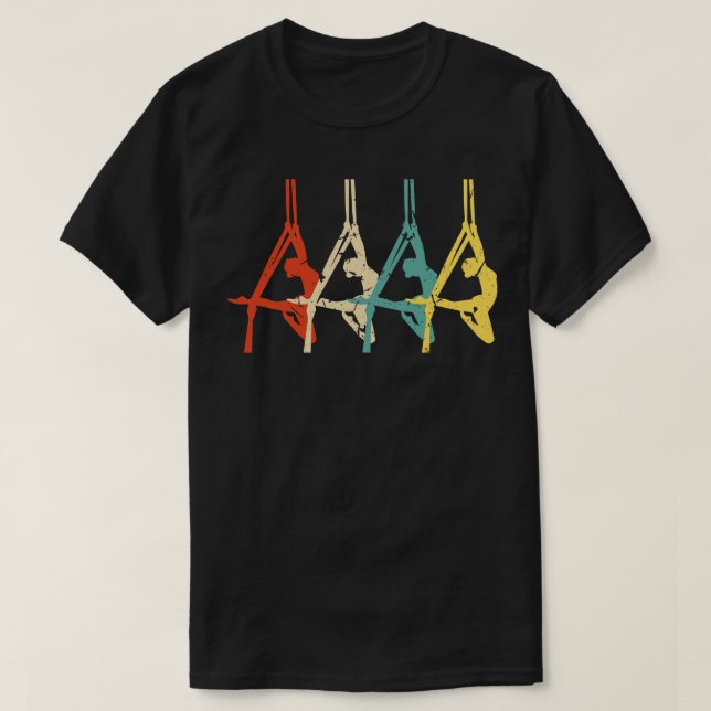 T-shirt Aériens soies acrobatiques (Design devant)