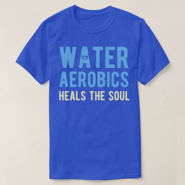 T-shirt Aérobic d'eau 1 (Design devant)