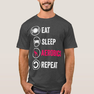 T-shirt Aérobic Fitness Training Cadeau