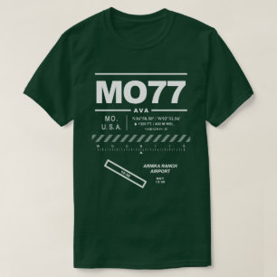 T-shirt Aéroport Arnika Ranch MO77