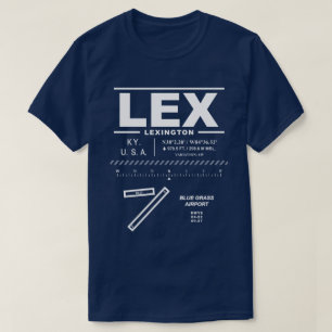 T-shirt Aéroport Blue Grass LEX