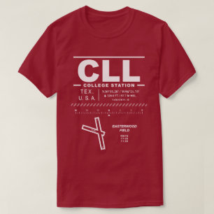 T-shirt Aéroport de Easterwood Field CLL