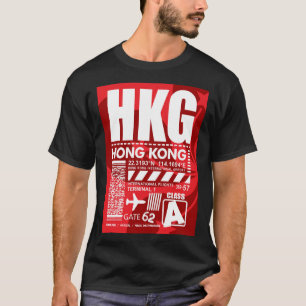 T-shirt Aéroport de Hong Kong