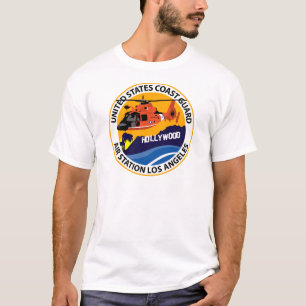 T-shirt Aéroport de la garde côtière - Los Angeles