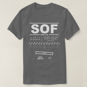 T-shirt Aéroport de Sofia