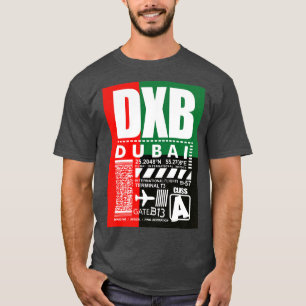 T-shirt Aéroport DXB de Dubaï