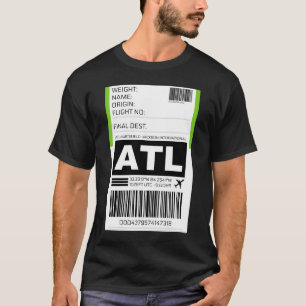 T-shirt Aéroport international Atlanta Hartsfield-Jackson