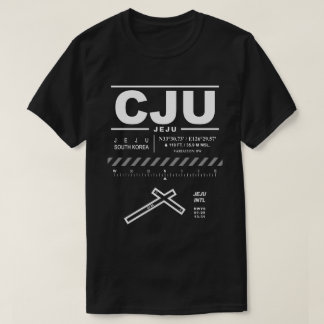 T-shirt Aéroport international de Jeju CJU