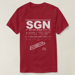 T-shirt Aéroport international Tan Son Nhat SGN