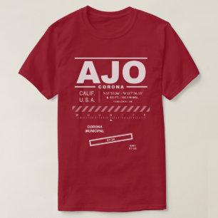 T-shirt Aéroport municipal de Corona AJO