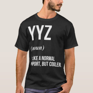 T-shirt Aéroport YYZ défini