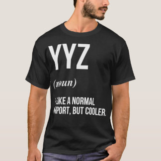 T-shirt Aéroport YYZ défini