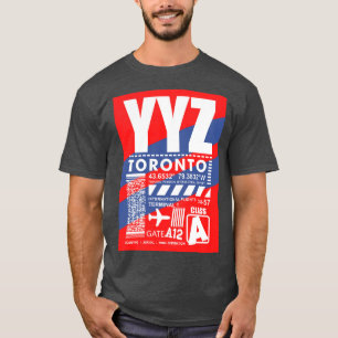 T-shirt Aéroport YYZ Toronto