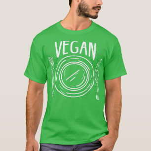 T-shirt Aesthétique Amour Végétal Plaque alimentaire Légum
