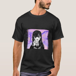 T-shirt Aesthétique Anime Girl Japonaise Otaku Japon Anime