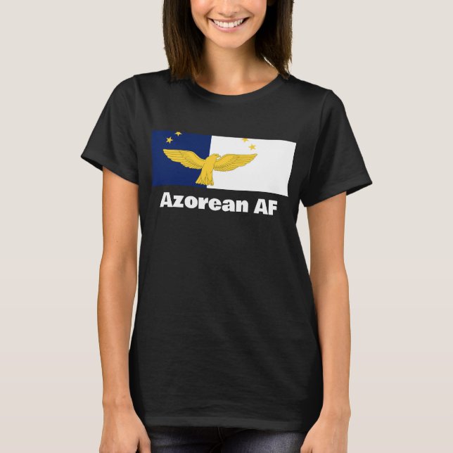 T-shirt AF azoréenne (Devant)