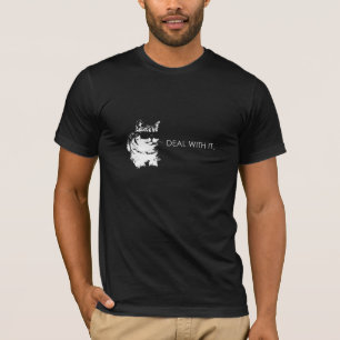 T-shirt Affaire avec elle chat