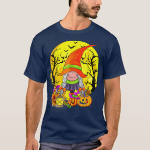 T-shirt Affaire Gnome Witch Halloween Costume Pumkin Autum