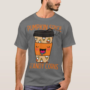 T-shirt Affaire Pumkin Spice Candy Corn Autumn