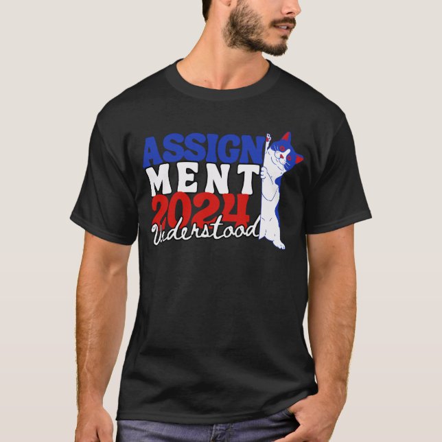T-shirt Affectation 2024 compris kamala harris (Devant)
