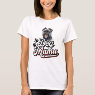 T-shirt Affenpinscher Dog Mama
