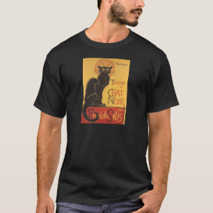T-shirt Affiche 1896 de cabaret de Tournee du Chat Noir