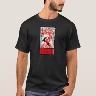 T-shirt Affiche 1925 d'art déco de Paris