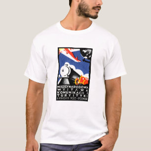 T-shirt Affiche 1930 d'expo de Poznan