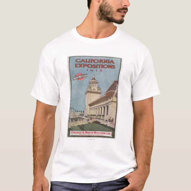 T-shirt Affiche #2 d'expositions de la Californie (Devant)