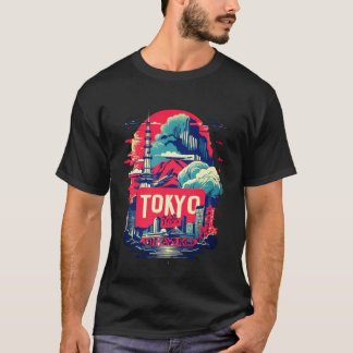 T-shirt Affiche artistique de Tokyo