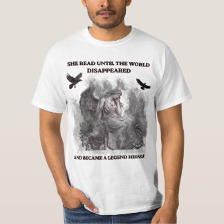 T-shirt Affiche de citation de lecture gothique Dark Acade