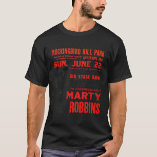 T-shirt Affiche de concert de Marty Robbins