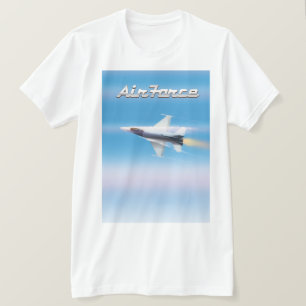 T-shirt Affiche de Jet de l'Armée de l'Air