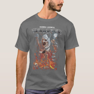T-shirt Affiche de la fête d'Halloween Clown Arthe Femme H