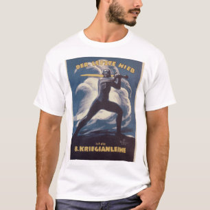 T-shirt Affiche de propagande de Kriegianleihe