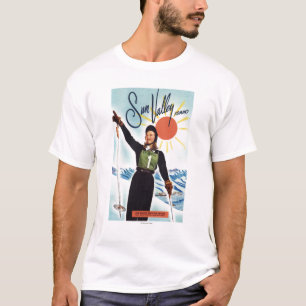 T-shirt Affiche de publicité de Gretchen Fraser