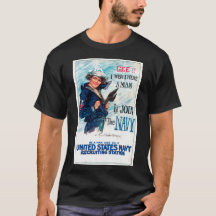 Affiche de reprise de la marine américaine vintage