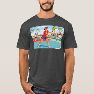 T-shirt Affiche de stickers de personnages de dessin animé