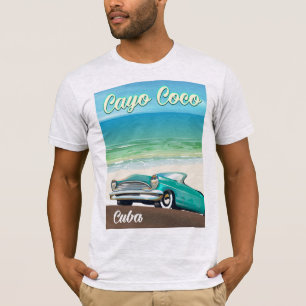 T-shirt Affiche de vacances de Cayo Coco