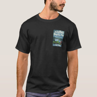 T-shirt Affiche de voyage à Hakone au Japon