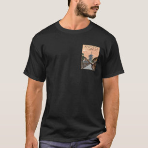 T-shirt Affiche de voyage à Kyoto Japon