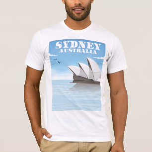 T-shirt Affiche de voyage à Sydney Australie