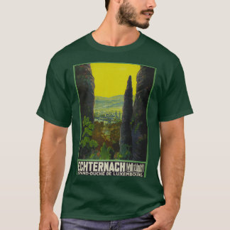 T-shirt Affiche de voyage Echternach vintage