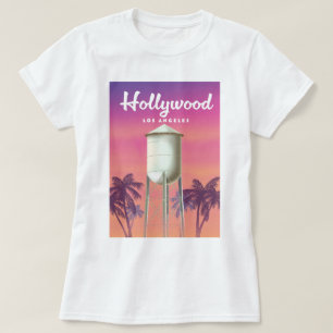 T-shirt Affiche de voyage Hollywood Los Angeles