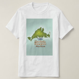 T-shirt Affiche de voyage Martha's vineyard Massachusetts