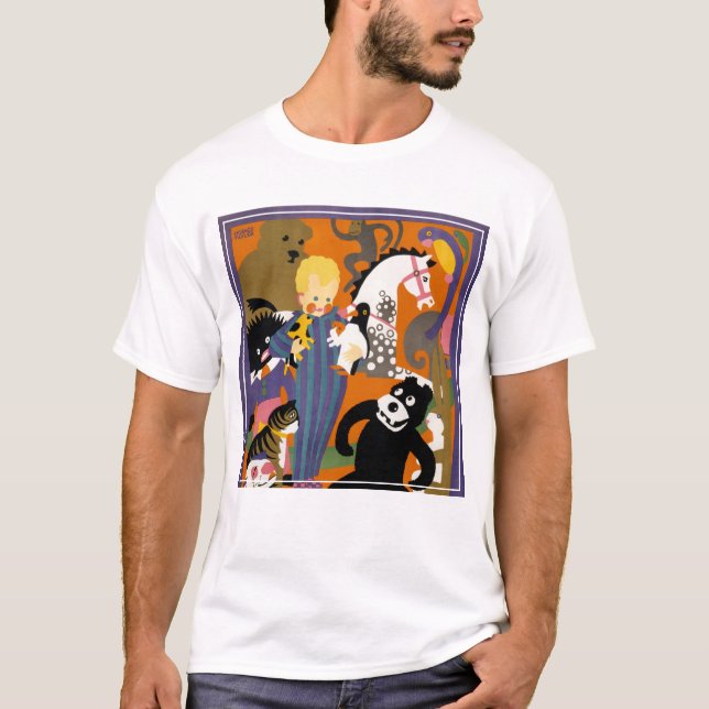 T-shirt Affiche De Voyage Pour Londres Métro (Devant)