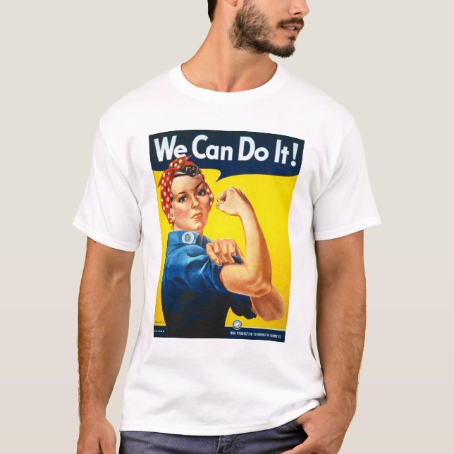 T-shirt Affiche de We_Can_Do_It_Propaganda (Devant)