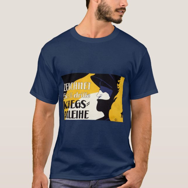 T-shirt Affiche des obligations de guerre autrichiennes (Devant)