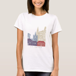 T-shirt Affiche du ciel du Havre