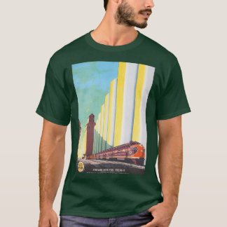 T-shirt Affiche Great Western Railroad